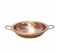 Ioensy Marmite Double Marmite Casserole Chaudron Faitout en Cuivre Base Épaisse Répartition de Chaleur Prise Confortable Adaptée aux Soupes Nouilles Fondue Chinoise Cuisine Quotidienne, 30CM