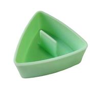 Ioensy Moule à Boulettes de Riz Triangulaires En Forme de Sushi, Boîte Bento Compacte, étui pour La Fabrication de Boulettes de Riz Triangulaires, Vert