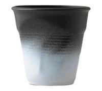 Ioensy Mug En Céramique pour Café, Boisson Chaude Ou Froide, Cadeau Moderne de 90 Ml (3,04) pour Une Pendaison de Crémaillère Ou Le Nouvel An. Convient Po, Noir Blanc