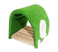 Ioensy , Nid de Couchage pour Perroquets, Maison Creuse Facile à Installer, Lit pour Perroquets, Hamsters, Petits Animaux, Inséparables, L