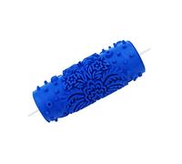 Ioensy Outil de Brosse de Rouleau de Peinture de Modèle En Relief de 5 "pour Le Décor de Bricolage de Mur Bleu, #8