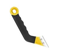 Ioensy Outil de Retrait de Joint, Scie à Joint de Carrelage Angulaire, Outil Manuel Portable Professionnel pour Le Nettoyage et La Réparation Des Carreaux, Jaune
