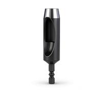 Ioensy Perforateur Électrique pour Cuir Outil Foret Emporte-pièce Accessoire pour Perceuse Coupe Propre Évacuation des Copeaux Compatibilité Large Adapté aux, 15MM