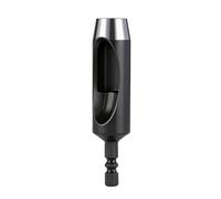 Ioensy Perforateur Électrique pour Cuir Outil Foret Emporte-pièce Accessoire pour Perceuse Coupe Propre Évacuation des Copeaux Compatibilité Large Adapté aux, 17MM