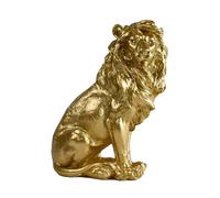 Ioensy Petite Statue En Résine, Sculpture de Collection, Objet de Décoration pour Table Basse, Table de Chevet Ou Meuble de Bureau, or