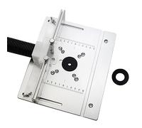 Ioensy Plaque D'insertion pour Table de Défonceuse, Affleureuse, Rabattable, b avec Backer
