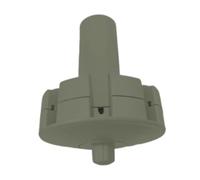 Ioensy Plateau Inférieur de Rechange pour Parasol de Terrasse, Pièces Détachées pour Parasol, Accessoire de Base pour Parasol D'hôtel, Gris
