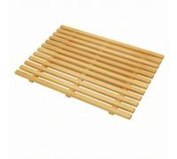 Ioensy Plateau Rectangulaire Naturel | Structure Plane, Plateau Présentation en Bois, Robuste, pr Comptoir, Cafés, 40x35x2cm