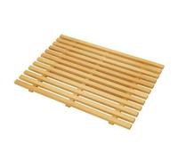 Ioensy Plateau Rectangulaire Naturel | Structure Plane, Plateau Présentation en Bois, Robuste, pr Comptoir, Cafés, 50x40x2cm