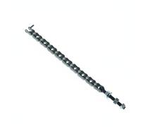 Ioensy Poignée de Fourche Hydraulique Chaîne de Commande Chaîne de Descente Chaîne de Déblocage Levier de Contrôle Acier Robuste Conception Anti-Glissement, 145MM