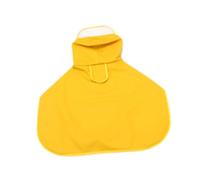 Ioensy Poncho pour Chien avec Capuche Transparente, Imperméable, Cape Ajustable, Respirante et Légère, Veste de Protection avec Couverture Ventrale, Idéal Po, 5XL