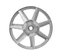 Ioensy Poulie de Compresseur, Roue de Secours, Accessoire, Courroie Trapézoïdale Simple, Alliage D'aluminium pour La Production Industriel, D26.5 Cm D'épaisseur