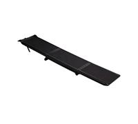 Ioensy Rampe pour Chien Antidérapante Pliable Voiture Animaux Aide à l'escalade Matériau PP Surface Lavable Adaptée Chiens Âgés, 180 X 41 Cm, Modèle À Trois Plis avec Surface Givrée