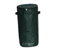 Ioensy Sac à Compost avec Couvercle à Fermeture éclair et Poignées, Conteneur Réutilisable pour Déchets de Jardin, Tontes de Gazon, Etc, Fenêtre Supérieure