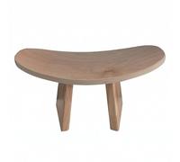 Ioensy Siège de Méditation Portable Banc à Genoux Tabouret Solide Banc Bois Naturel Forme Ergonomique Compact Convient pour Pratique Méditative Moment de, 42 21 18 CM Moyen, Bois Naturel