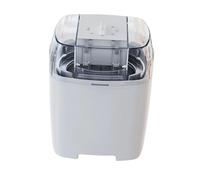 Ioensy Sorbetière avec Couvercle pour Glaces, Sorbets, Granités et Desserts D'été, Capacité de 1,5 Litre, Blanc