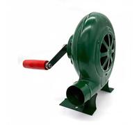 Ioensy Souffleur d'Air Manuel Portable Ventilateur à Main Pompe à Feu Soufflet de Camping Facilitée et Entretien de Braises Plus Chaudes Adapté au Barbecue, Souffleur Manuel 150W Petit Modèle