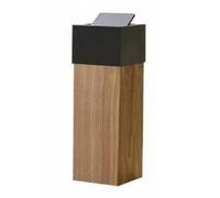 Ioensy Standard Waste Bin Poubelle Corbeille Bac à Déchets Boîte à Ordures en Couvercle à Pression Anti-odeur Conception Carrée Tendance Nordique Adaptée au Salon Bureau Chambre Hôtel, Heightened
