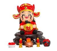 Ioensy Statuette Du Dieu de, Statue Feng Shui, Décoration de Table Chinoise pour La Maison et Le Salon, Style B