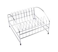 Ioensy Support à Pizza en Acier Inoxydable, Porte-Pizzas Multifonctionnel, Support à Pizza, étagère de Rangement pour Assiettes, Support de Cuisson pour, Grille 10
