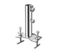 Ioensy Support de Fixation pour Parasol, Support pour Cannes de Pêche En Bois Cousues, Pont Flottant, Radeau, Manchon de 29 Mm