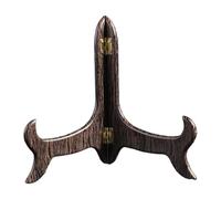 Ioensy Support Plaque Support Chevalet Bois Pliable Présentoir Photo Cadre Structure Triangulaire Convient à L'Exposition Photo Décoration Maison, A