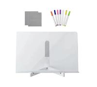 Ioensy Tableau Blanc Lumineux à LED pour Enfants, avec Support, 7 Marqueurs de Couleurs, Effaçable à Sec, Idéal pour La Maison, Un Café Ou Une Cuisine, S