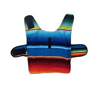 Ioensy Vêtements pour Chien, Poncho Mexicain pour Chien, Multicolore, Déguisements, Chat, Chien, Cape, Cosplay, Costume pour Animaux, Tenue pour Chiot, s