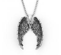 IOETSEUT Collier pour Hommes Bijoux personnalisés à la Mode Ailes d’Ange Pendentif Collier Charmant pour Hommes Mode Rétro Bijoux Accessoires Festival Cadeau