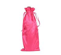 IOEUIWP Lot de 20 sachets en Soie à Cordon Serrage for vin Rouge, Pochettes Rangement réutilisables for Cadeaux Mariage pour Mariage, Voyage, fête, Rangement(Pink2)