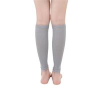IOEUIWP Manchons de Compression for course à pied, attelles mollet, tibia, coudières, genouillères, Protection for sport, chaussettes unisexes contre les varices pour Sport Course Jogging(Grey)