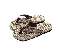 IOEUIWP Summer Men Flip Flops Bathroom Slippers Casual EVA Shoes Beach Sandals Pour l'intérieur et l'extérieur(Yellow,42)