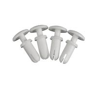 IOFIT 100 pièces 2/2.7/3.1/3.6/4.1/5.1/6.1mm Nylon Plastique R Type Expansion Rivet écrou Boucle Clip PC Carte Rivet Attache (Color : White, Size : R5105)
