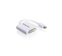 IOGEAR Câble Adaptateur Blanc Câble Adaptateur Mini DisplayPort vers DVI Blanc