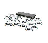 IOGEAR gcs1816ikit Swith KVM - Périphérique d'entrée (Noir, USB, PS/2, USB, PS/2, VGA, 1U, KVM)