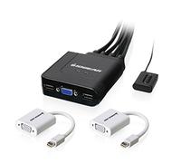 IOGEAR GCS72MDPKIT Kit KVM 2 Ports VGA et Mini DisplayPort avec Audio