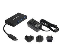 IOGEAR GUH3C24P USB 3.0 (3.1 Gen 1) Type-C Noir hub & concentrateur - Hubs & concentrateurs (USB 3.0 (3.1 Gen 1) Type-C, USB 3.0 (3.1 Gen 1) Type-A, Secteur, Noir, 74,6 mm, 39,6 mm)