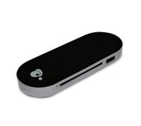 IOGEAR Hub USB-C avec lecteur PD et CAC - USB 3.0 Type C - 640 Mo/s - Clavier, souris, ordinateur portable, tablette, smartphone, clé USB - Portable - 3 port(s) USB - 1 port(s) USB 3.0 - Mac, PC