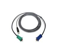 IOGEAR USB KVM Cable, 10 Ft (GCS1716) USB KVM Cable 10 Ft, 3 m, G2L5203U (USB KVM Cable 10 Ft, 3 m, Black, VGA, VGA, USB A, Male/Male, 212.7 x 241.3 x 190.5 mm)