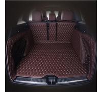IOHYSGC Tapis de Coffre Entièrement Fermé pour R-enault Scenic 5 Seats 2011-2013, Antidérapant Imperméable Cuir Protection Coffre Tapis, Anti Rayures Cargaison Tapis de Protection,C-Coffee