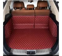 IOHYSGC Tapis de Coffre Entièrement Fermé pour Range Range Rover Velar 2017-2023, Antidérapant Imperméable Cuir Protection Coffre Tapis, Anti Rayures Cargaison Tapis de Protection,D-Wine Red