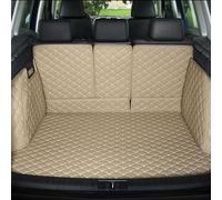 IOHYSGC Tapis de Coffre Entièrement Fermé pour Range Rover Velar 2017-2019, Antidérapant Imperméable Cuir Protection Coffre Tapis, Anti Rayures Cargaison Tapis de Protection,F-Beige