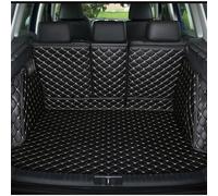 IOHYSGC Tapis de Coffre Entièrement Fermé pour Suzuki SX4 S-Cross 2013-2021, Antidérapant Imperméable Cuir Protection Coffre Tapis, Anti Rayures Cargaison Tapis de Protection,B-Beige+Black
