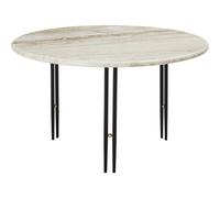 IOI Table Basse Ø70 Noir/ Beige