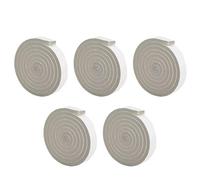 IOIUSKKU Bande anti-bruit pour climatiseur, joint d'étanchéité en mousse pour fenêtre, 1,5 cm de large, kit de joint pour fenêtre AC, Gris, paquet 5