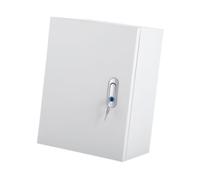 IOIUSKKU Boîtier de Distribution électrique Mural élégant avec boîtier résistant pour aux Projections d'eau, Grande capacité, adapté à pour Tous Les environnements, prêt à, Gris, Moyen