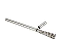 IOIUSKKU Brochettes à Kebab en Acier Inoxydable de qualité supérieure et Durable, idéales pour Le Barbecue. Brochettes pour Griller et Cuire des de Viande à Chaque Bâtonnets, Argent, 35 cm