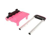 IOIUSKKU Chariot à Bagages Portable à roulettes pour Enfants, Durable et léger, idéal pour l'école et Le Rangement Facile, même pour Les Sacs Lourds. Tige télescopique.