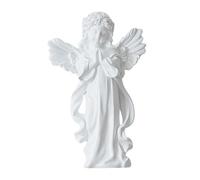 IOIUSKKU Décoration murale à suspendre de style européen créative pour un décor élégant et intemporel. La statue de décoration murale d'ange est une pièce la figurine d'ange décorative existante.