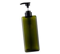 IOIUSKKU Distributeur de savon liquide en céramique de qualité supérieure, flacon pompe à main, accessoires de salle de bain pour comptoir de cuisine, idéal pour les hôtels, 800 ml vert